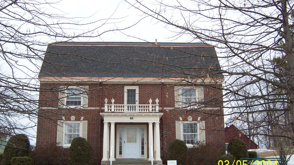 The front of Hebron Academy