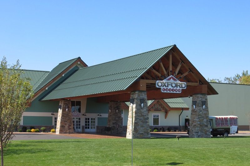The entrance of the Oxford Resort Casino