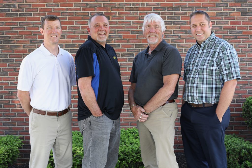 The Hahnel Bros. Co leadership team: Ryan, David, Alan, and John